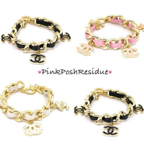 chanel pink bus charm|chanel bracelets uk.